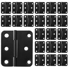 Door Hinges, 1.5″ x 1.3″ Cabinet Door Flat Folding Hinge for Jewelry, Wooden Box