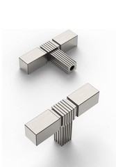 5 Pack Brushed Satin Nickel Cabinet Pulls Single Hole Cabinets 2″ Solid Zinc All