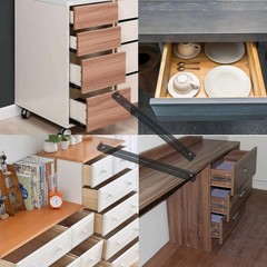 Drawer Repair Kit Drawer Support Furniture Repair Accessory Bracket Middle