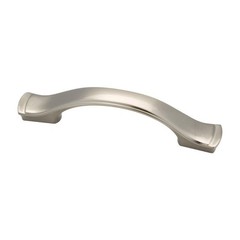 Liberty P18949C-SN-C Step-Edge Dual Mount Pulls 3 in. Satin Nickel (Lot of 2)