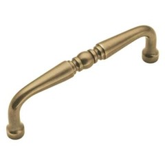 P9720-07 Sherwood Antique Solid Brass 3 1/2″cc Handle Pull Keeler Power & Beauty