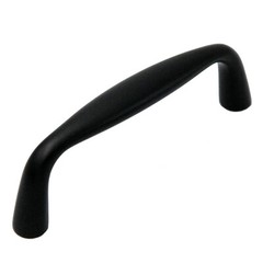 Wrought Iron Black Solid Brass 3″cc Handle Pulls K704 Keeler Carriage House