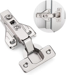 1 Pairs （2 Pack） Soft Close Kitchen Cabinet Door Hinges fit for Face Frame Cabin