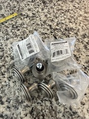 Lot Of 7, Liberty, 38mm Ringed Bob/ Brushed Nickel, Pbf524-bsp-c