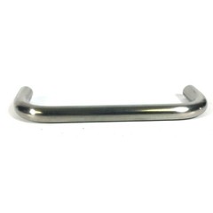 6 U Shape Door Drawer Cabinet Pulls Chrome Finish 3-13/16 Hole Spacing No Screws