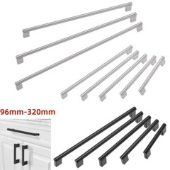 Kitchen Cabinet Pulls Cupboard Door Wardrobe T Bar Handle Drawer Stainless Steel