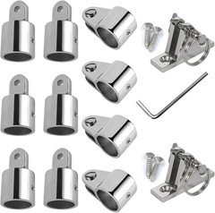 4 Pack Bimini Top Deck Hinge 316 Stainless Steel Quick Release Pin Boat
