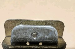 Double Demountable Cabinet Hinge 1/4″ Overlay Brass Colored 8701 – USED