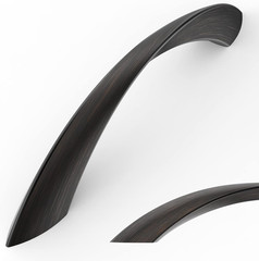 Amerdeco 10 Pack Oil Rubbed Bronze Cabinet Pulls 3 Inch(76MM) Hole Center Cabine