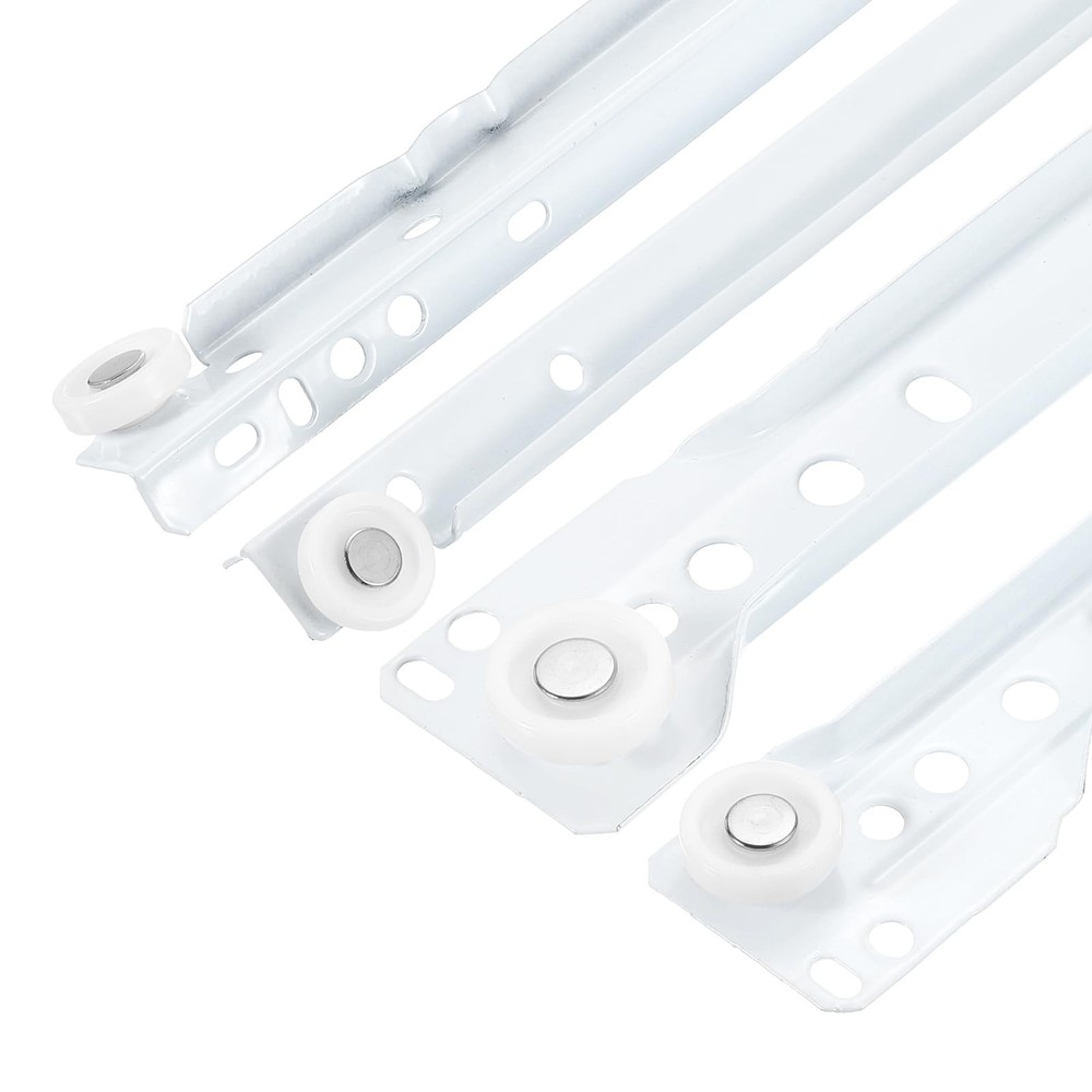 uxcell 2 Pair Drawer Slides, 22 Inch Drawer Slide Heavy Duty Side Bottom Moun…