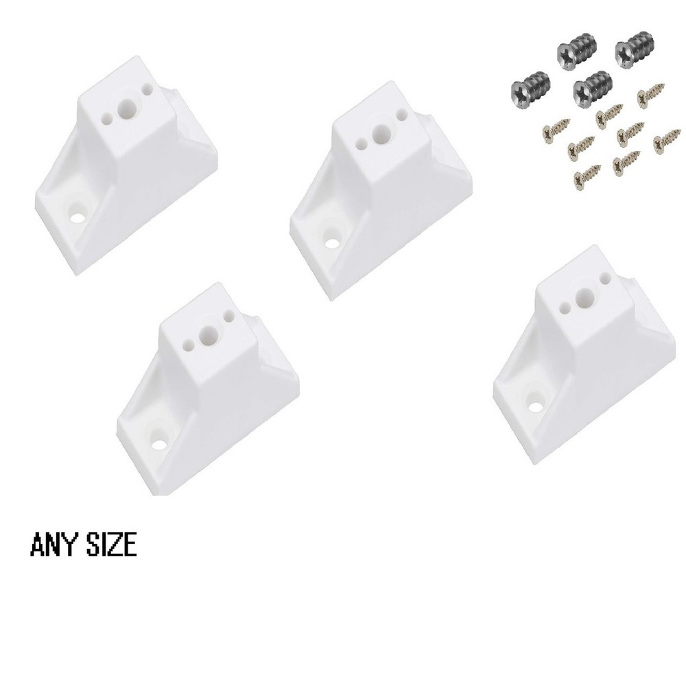 Spacer 3/4″ 3601Drawer Slide Spacer Plastic 4pcs with Screws