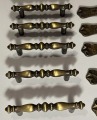 Vtg Amerock Carriage House Cabinet Drawer Pull Handle SET of 5