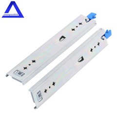 1 Pair With Lock Heavy Duty Drawer Slides 12 Inch 250 Lbs Extension Rails Rail