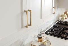 Amerock 6-5/16 Merced Champagne Bronze Drawer Pull 6-5/16 inch (160mm) Center to