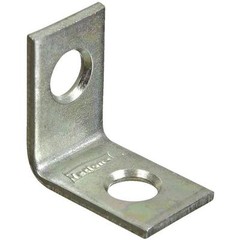 (5)-Steel Zinc Plated 1/2″ W X 3/4″ L Window Screen Corner Brace 4/Pk N275628