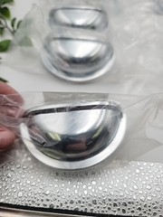 25 NEW Cosmas Drawer Hardware Polished Chrome Silver Cup Pulls 3″ #4310CH