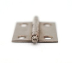 Vintage 1 x 1.25 in. Steel Cabinet Door Hinge