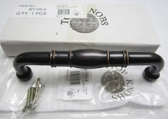 NEW Top Knobs NORMANDY 8″ c-c HANDLE APPLIANCE DOOR PULL, Tuscan Bronze Finish