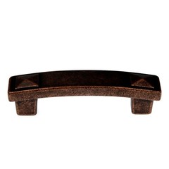 Amerock Forgings Rustic Bronze 3″cc Stylish Handle Pull BP4428-RBZ