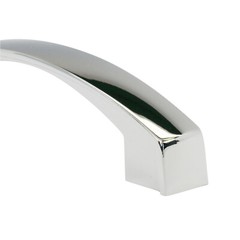 Bow Arch Style 3-3/4″ Polished Nickel Kitchen Cabinet Pull Handle P252896N