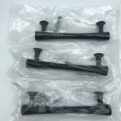 Liberty Drum 3-3/4 in. (96mm) Matte Black Drawer Pull lot of 10