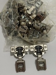 40 Pack Blum Blumotion 39 C 1-1/2 Overlay Soft Close Cabinet Hinges 39C355B.24