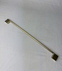 14” Brushed Gold Solid Cabinet Handles 12 1/2” Hole Centers Drawer Pulls NEW