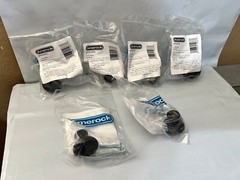 Amerock Allison 1-1/4″ BP53005-FB Flat Black Cabinet Knob. Set of 6