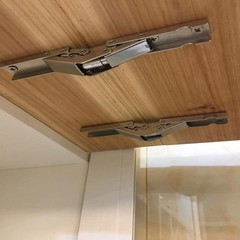2 PCS 90-Degree Folding Door Shelf Hinge Hidden Bracket Table Holder Hardware