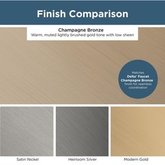 Franklin Brass (10-Pack) – Champagne Bronze Cabinet Knobs for Dressers, Drawe…