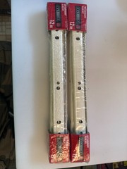Lot of 2 Everbilt 12″ Bottom Mount Drawer Slide Sets White New Sealed Cabinet Ha