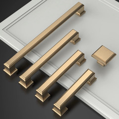 Amerdeco Champagne Bronze Cabinet Pu– 30 Piec10pcs 7.5”+10 pcs 6.3”+10pcs3,75”
