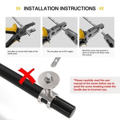 Rergy 10 Pack 3 Inch Black and Brushed Nickel Cabinet Pulls Heavy-Duty Kitche…