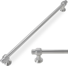 10 Pack 15 Inch Brushed Satin Nickel Kitchen Cabinet Handles Cabinet Pulls Slive