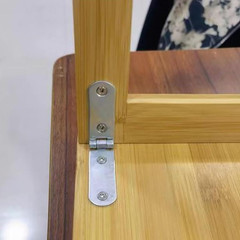 4 Pcs Butt Hinges, 9.7 X 1.8 Cm/3.8 X 0.7 Inch, with Screws | Cabinet Folding Fl