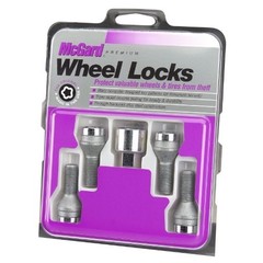 McGard 27179 Bolt Style Cone Seat Wheel Locks (M12 x 1.5) – Set of 4 Chrome