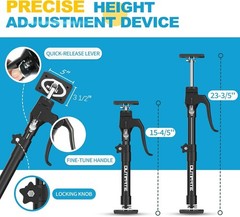 200 LB Capacity Heavy-Duty Cabinet Installation Jacks – Adjustable 15.75-23.6 in