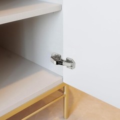 Soft Close Concealed Cabinet Hinges 4PCS Heavy Duty Surface Mount Kitchen Door H
