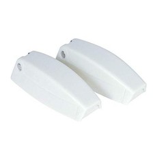 RV Baggage Door Catch -Holds RV Baggage Compartments and One Size Polar White