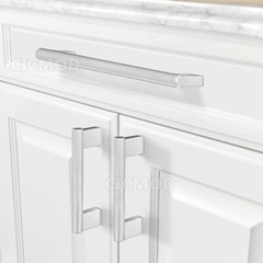 1-30x Brushed Nickel Kitchen Cabinet Pulls Stainless Steel Drawer T Bar Handles