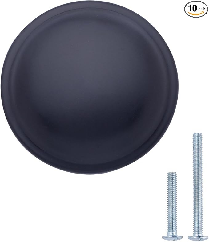 20 Pcs Mushroom Cabinet Knob, 1.19” Diameter