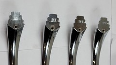9 Top Knobs Art Deco TK213PC Sydney Flair Pull 5″ C-C Polished Chrome NO Screws