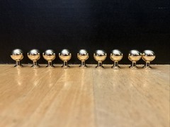 Utopia Alley HW409XX 7/8-in Gold Round Classic Zinc Cabinet Pull Knob Lowe’s