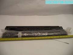 QTY=4(2 Sets):02K5255 21-5/8″ Soft Close Black Drawer Slides 1-3/4″H X1/2″Thick