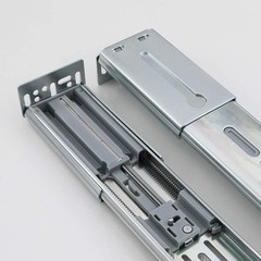 1 Pair 22 Inch Heavy Duty Soft Close Drawer Slides Full Extension Ball Bearing
