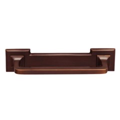 NEW Rejuvenation MISSION 3.5″ DRAWER D PULL w/ BACKPLATE, Antique Copper (C1317)