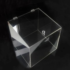 Lightweight and Strong Acrylic Hinges – 12 Pcs for Home & Craft Use, 1.37×0.98in
