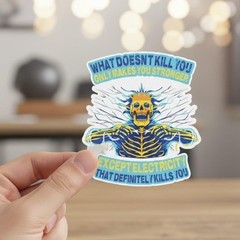 Electrician Electrical Engineer Quote Bumper Sticker Vinyl Decal | Waterproof 5″