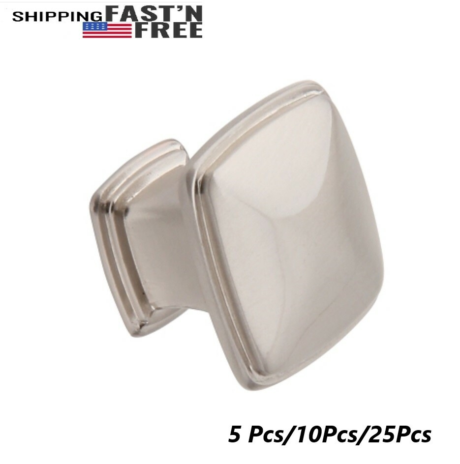 Silverline Square Cabinet Hardware Knobs 31L x 31W x 25H (mm)