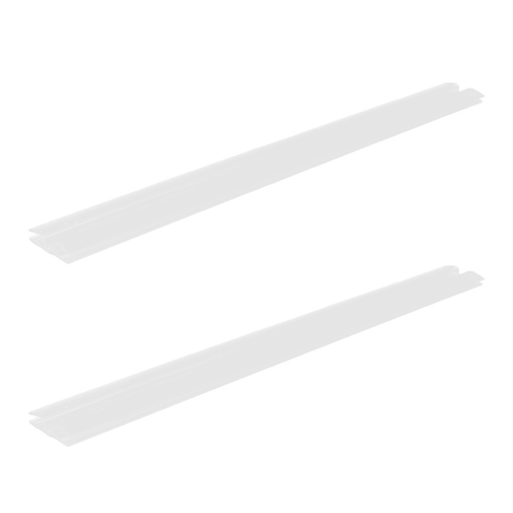 2pcs Golf Cart Windshield Hinge Replacement – 14.17×1.42in Reusable Acrylic